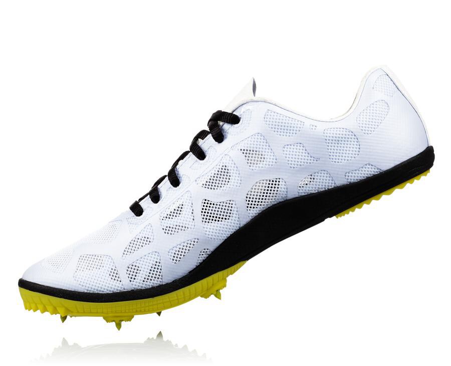 Spikes Atletismo Hoka One One Hombre Blancos/Azules - Rocket X - TMEA18697